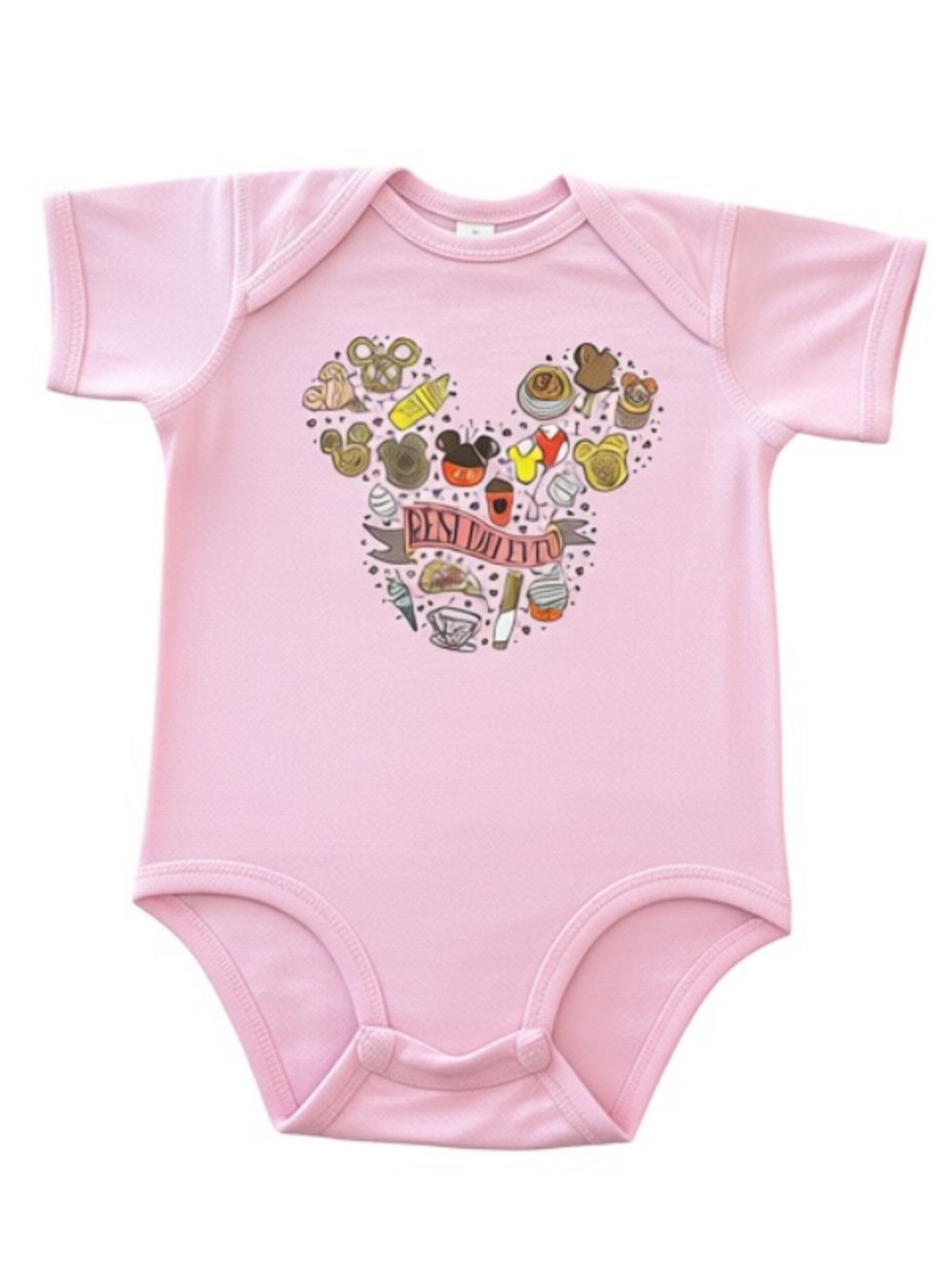 Mickey Mouse 'Best Day Ever' Disneyland Disney World Trip Onesie Bodysuit